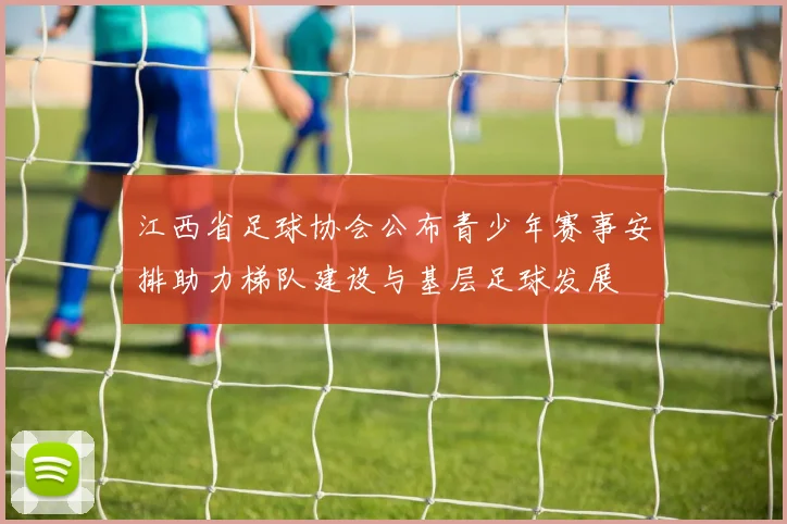 江西省足球协会公布青少年赛事安排助力梯队建设与基层足球发展